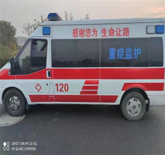 黔南救护车出租服务案例3